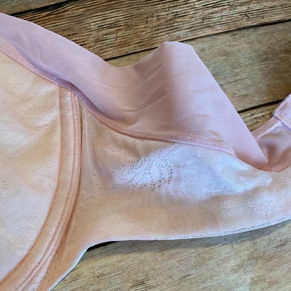 Bali Pink One U Side Smoothing Foam Underwire Bra #6548 Size 36DD - Picture 7 of 11